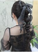 お呼ばれヘアアレンジ