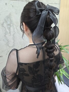 リボン(Libon) お呼ばれヘアアレンジ