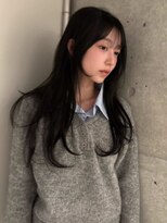 ネスト(NEST)&nbsp;レイヤーカット/ハッシュカット//ブルーブラック／透明感カラー