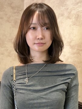 ロンド 銀座(Lond) ☆春日☆ニュアンスウルフワンホンレイヤーダークブルーボブ147
