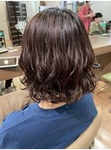 盛岡レディースパーマショートパーマミディアムパーマワンカラー