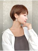 ナチュラルショート/ショートボブ/顔周り/立川/20代30代40代50代