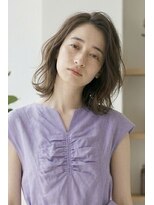 セン バイ エント(sen by emt) ふんわり柔らかパーマ×明るい白髪ぼかし