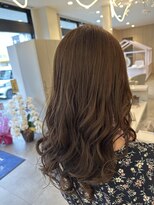 ルーチェココ ブラン(Lu'ce coco blanc)&nbsp;コテ巻き風デジタルパーマスタイル