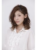 イマドキ女子のかきあげバングスタイル☆
