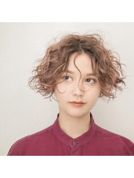 アピッシュ ギンザ(apish ginza) tomoヘア＊似合わせダメージレスパーマ スパイラルショート