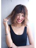 Ameri ベージュバレイヤージュ【新宿】