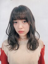 【GARDEN 田中麻由】ゆるウェーブ毛先パーマことりベージュ