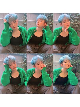 アクト 原宿(ACT) Blue short