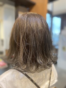 リドル ヘアー 駒生店(Riddle HAIR) 外ハネボブ