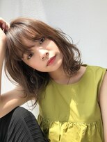 ショコラアッシュ/ヘルシースタイル/ふんわりカール/波巻き