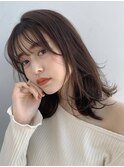 【GARDEN武田美奈】柔らかベージュ×ゆるっとミディアムレイヤー