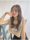 かきあげウェーブヘア♪20代30代可愛いヘルシースタイル透明感