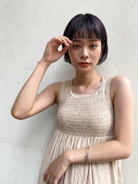 クオン 今泉(quon) 【DAISUKE】ボブショート×フリンジショート　-天神 今泉 薬院-