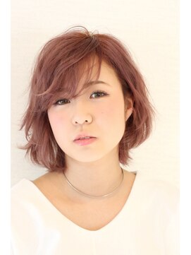 ヘアーアトリエ ラフェル(hair atelier Rafel) 春！さくら色ショート