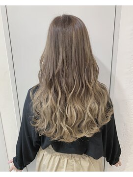 ヴィーヴォ 天六店(VIVO) 【VIVO神田STYLE】お洒落グレージュ。グラデーションカラー