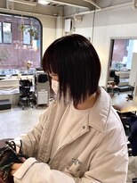 ルーカス(LUCAS)&nbsp;伸ばしかけ切りっぱなしミニボブ