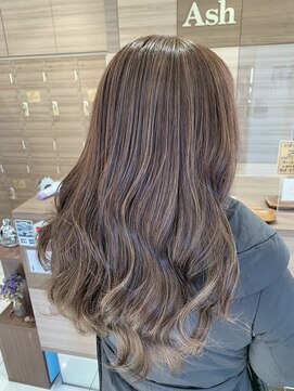 アッシュ 戸田公園店(Ash) 他店様での修正！脱白髪染めハイライト