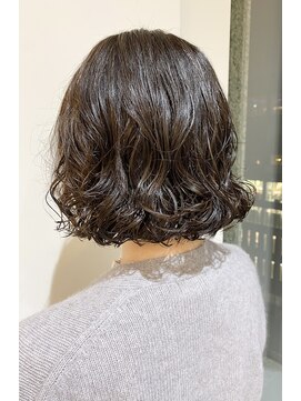 ネオリーブギンザ 銀座店(Neolive GINZA) パーマ　ボブ　簡単1分スタイリング☆