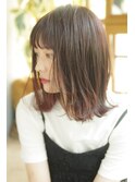 切りっぱなしボブ