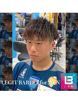 レジット メンズ ヘアサロン(LEGIT MEN's HAIR SALON)&nbsp;スパイキーショート×ツイストストローク
