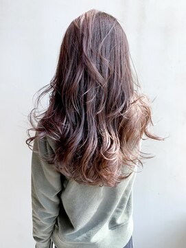 アイティー バイ アルバム 浦和店(IT by ALBUM) カーキアッシュ_アッシュブラウンネオウルフ外ハネボブ_ba280153