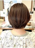 収まりショートボブ