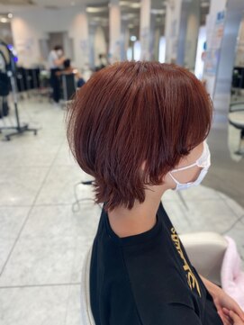 にしはら 美容室 【望月裕大】マッシュウルフ