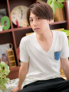 カバーヘア イヴ 戸頭店(COVER HAIR EVE) センターパートスマートマッシュモテ髪c5戸頭20代30代40代