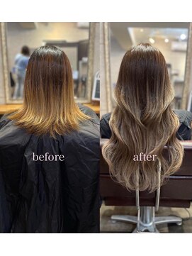 ルフレ 新宿本店2nd(Reflet) ショート/ダブルカラー/ミルクティーベージュ