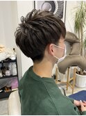 メンズ束感ショートスタイル