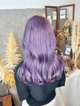 ヘアーデザインルアナ(Hair design Luana.) 推し色 ラベンダー