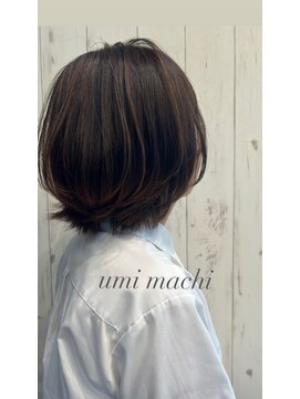 ウミマチ(umi machi) umi machi ブリーチレスエアウィービング 2023/5/7