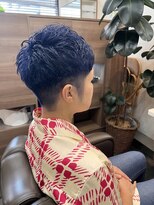 ソウバイジョージ(Sow by George)&nbsp;当日にノリノリでブリーチに変更してチャレンジしたカラー！