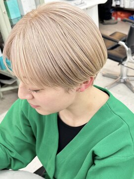 ヒビヲ(HIBIO) ダブルカラーハイトーンハイライトケアブリーチインナーカラー