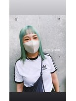 マージュ ギンザ(marju GINZA)&nbsp;ブリーチペールカラー　ミントグリーン