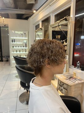 アイズ 海老名(AIZU) 波巻きスパイラルパーマ　波巻きパーマ　スパイラルパーマ