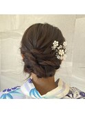 浴衣ヘアセット