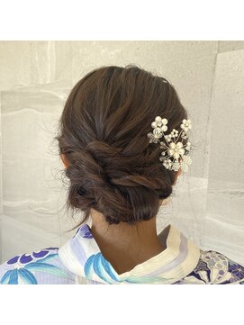 サロン Salon アイ アート 浴衣ヘアセット