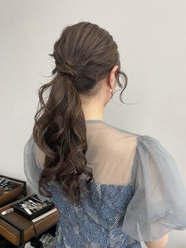 ロットアニバース(lott annibirth) 【髪質改善】ふわふわポニーテール@SARASA