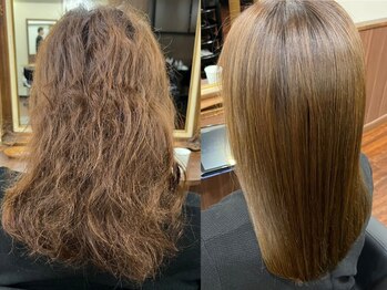 ソセイ ヘアー ルトゥール サロン 御器所店(SOSEI Hair Retour Salon)の写真/業界歴30年!SOSEIオリジナルトリートメント”ルトゥール”をお試しください!傷んだ髪もしなやかな髪質へ♪