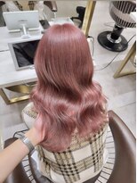 ロンド レア 天神大名店(Lond Le’a) 天神大名ダブルカラーケアブリーチハイトーンピンクブラウン