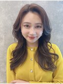 AMANI アップバング大人韓国巻きロング