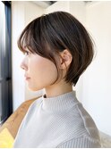 グレーベージュ美髪エモージュフレンチカジュアル_ba488631