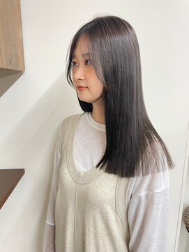 ベルクープス 天王寺店(Belle Coupes) 【BelleCoupes】髪質改善トリートメント ラベンダーブラウン