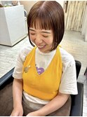 小顔ミニボブ