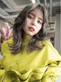 ピンク シー バイ アンジェリカ 瓢箪山2号店(PINQ she by ANGELICA)の写真/【瓢箪山駅すぐ】韓国風カラーやインナーカラー、ブリーチなしダブルカラーなど幅広いデザインが楽しめる◎