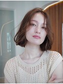 20代30代かわいい/顔まわりレイヤー/前髪/アンブレラカラー