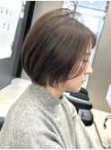 大人丸みショート