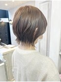福山市Caaryくびれミディレイヤーボブ春夏ヘアスタイル20代30代